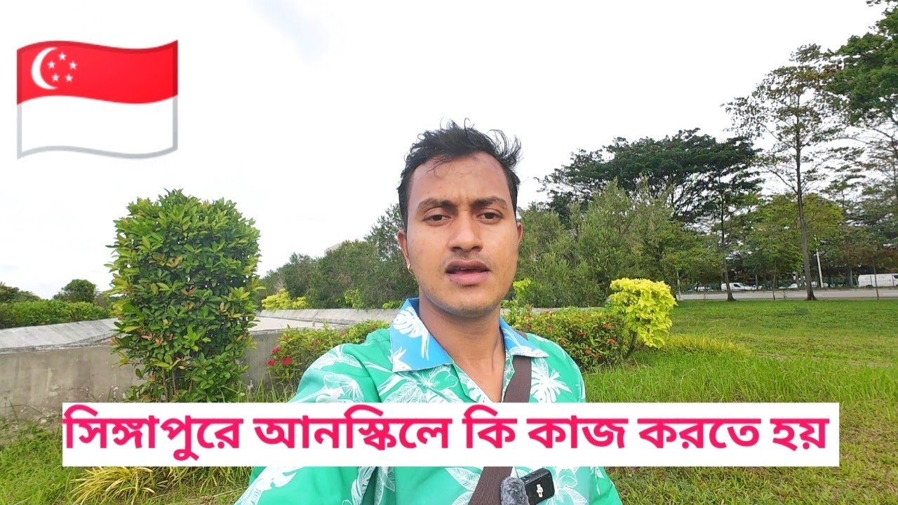 সিঙ্গাপুরে আনস্কিলে কি কাজ করতে হয় | TASIN JOY