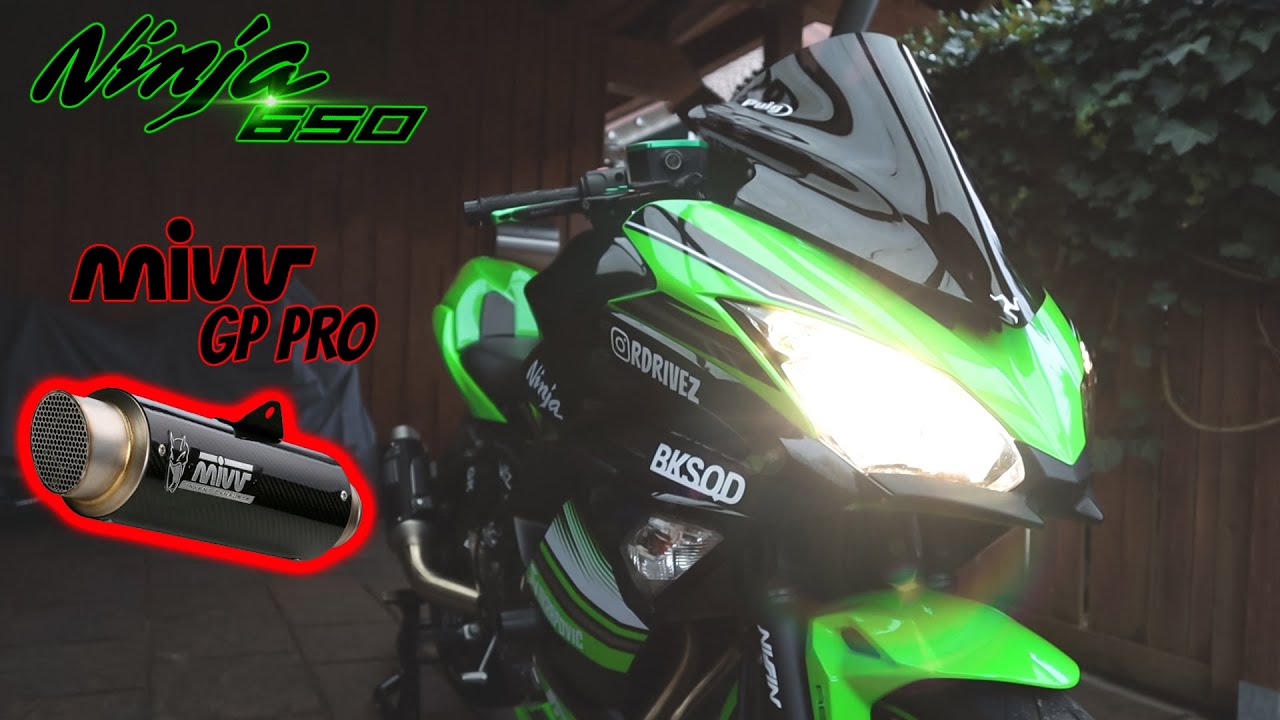 Kawasaki Ninja 650 - MIVV GP Pro Komplettanlage | Anbau & Soundcheck | Alezaki