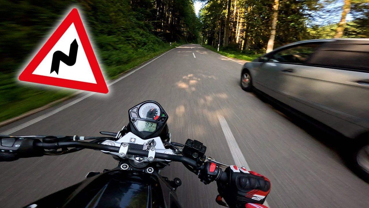 SUZUKI SV650 on Allerheiligen (4K) ASMR - RAW SOUND! COBRA Exhaust 