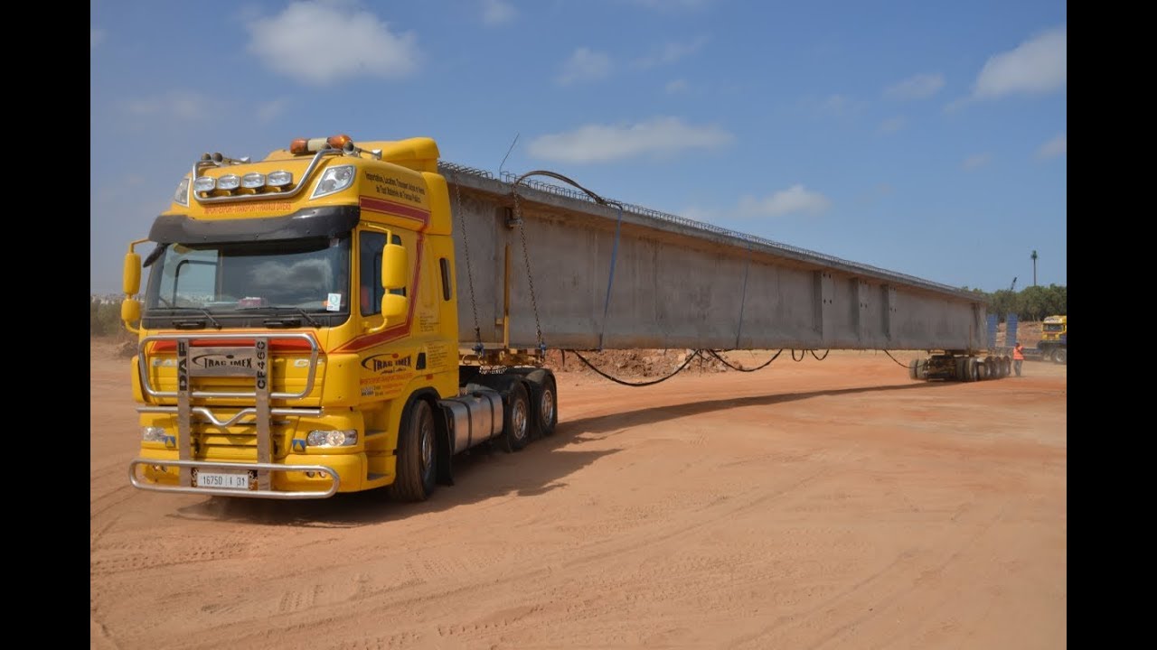TRAC IMEX | SPECIAL TRANSPORT 40m Long 150T