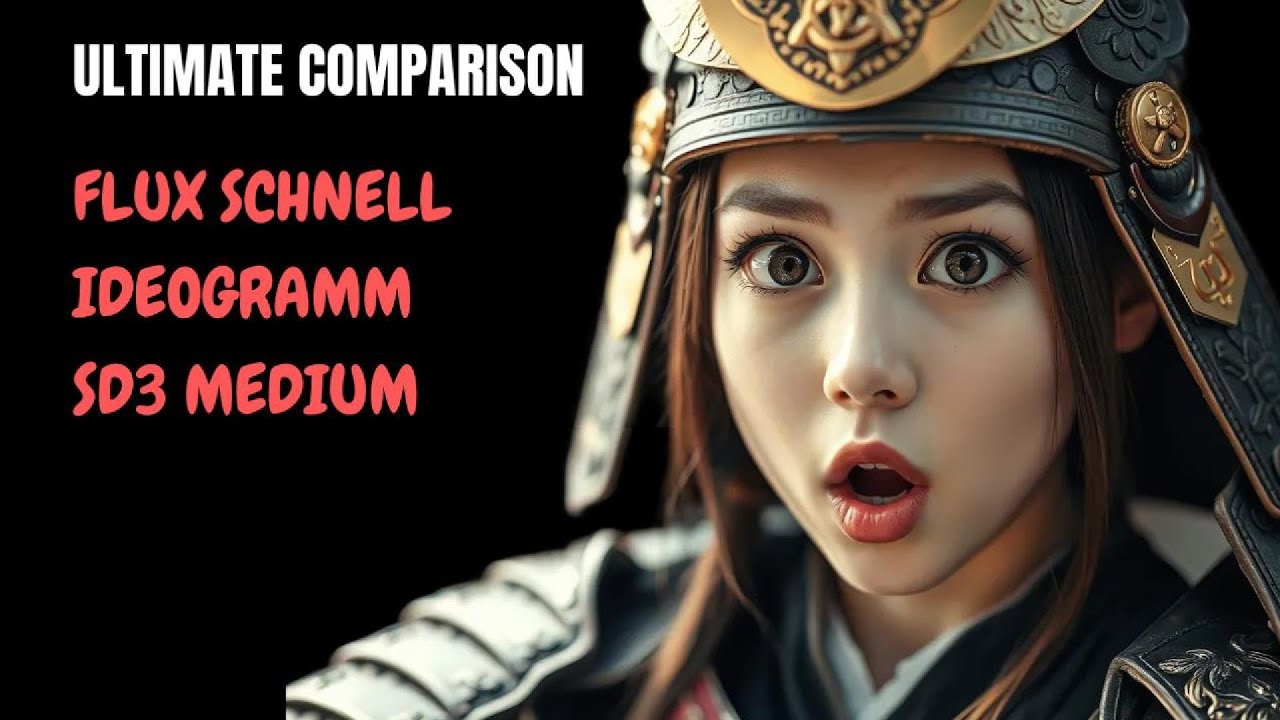 FLUX MODELS THE BEST COMPARISON : FLUX SCHNELL VS IDEOGRAM VS SD3 MEDIUM