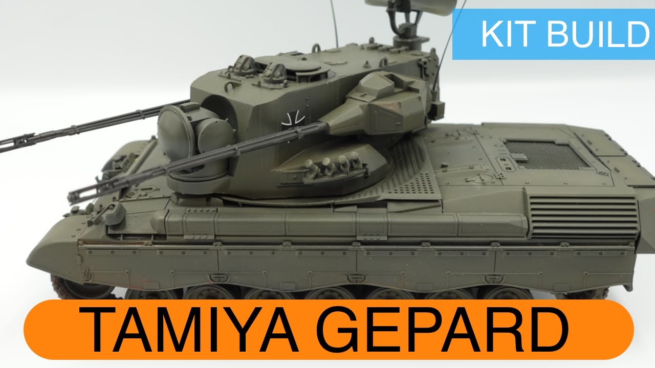 Tamiya 1/35 Gepard Flakpanzer Build