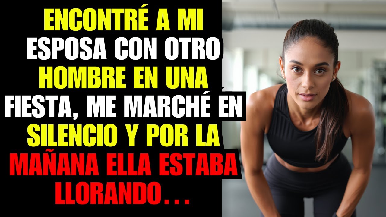 Encontré a mi esposa con otro hombre en una fiesta, me marché en silencio y por la mañana ella...