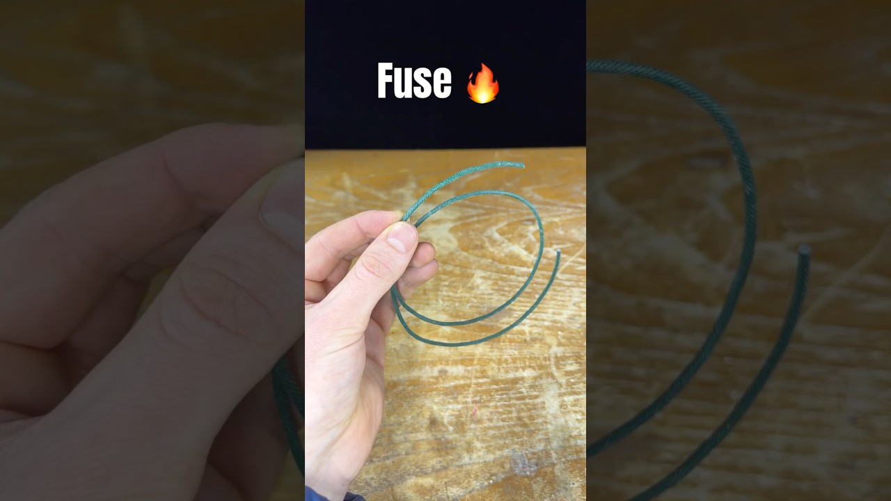 DIY Fuse Rocket #shorts