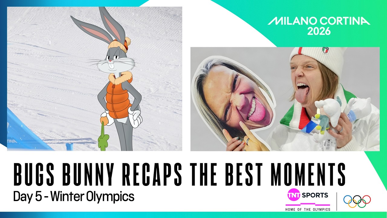 Day 5: The best moments so far of Milano Cortina 2026 with Bugs Bunny ✨