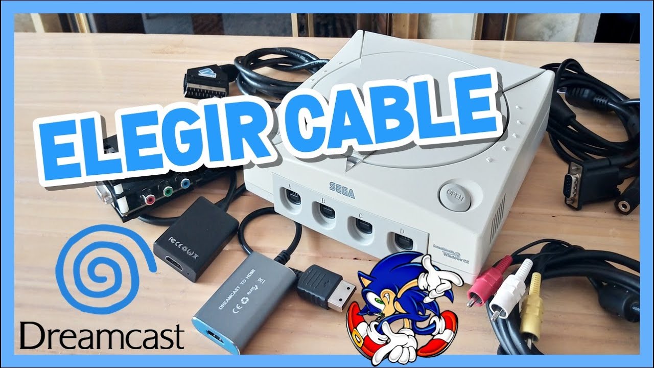 Cables para Dreamcast: guia básica con comparativas