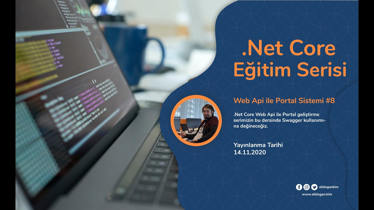 .Net Core Web Api İle Portal Sistemi Geliştirmesi #8 | Swagger Entegrasyonu