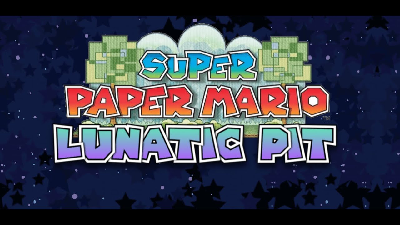 Super Paper Mario Lunatic Pit: Beta V3 Update Teaser