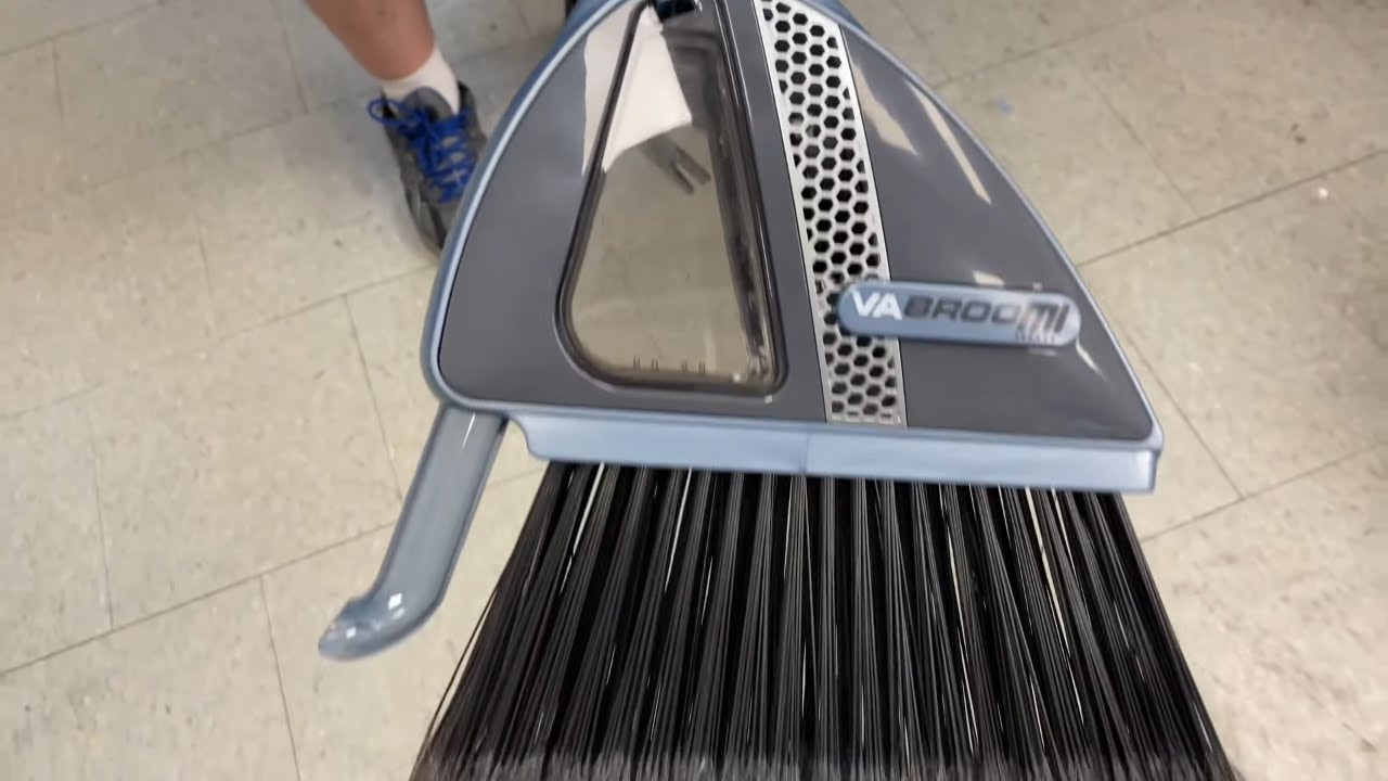 VABROOM - The Broom with a Built in VACUUM - Demo Sweeper