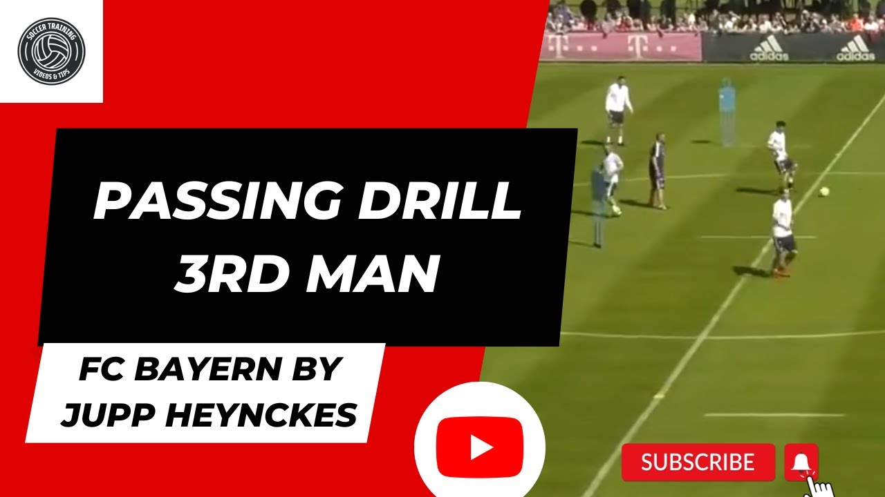 FC Bayern Munchen | Jupp Heynckes | Passing Drill 3rd man