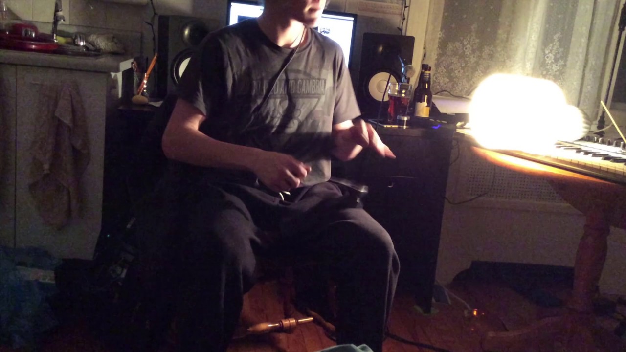 Playing the spoons