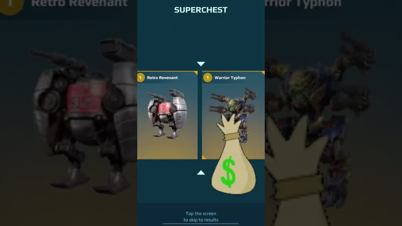 GOLD CHEST AND SUPER CHEST OPENING 💥 Free Fast Silber Part 2 War Robots #shorts