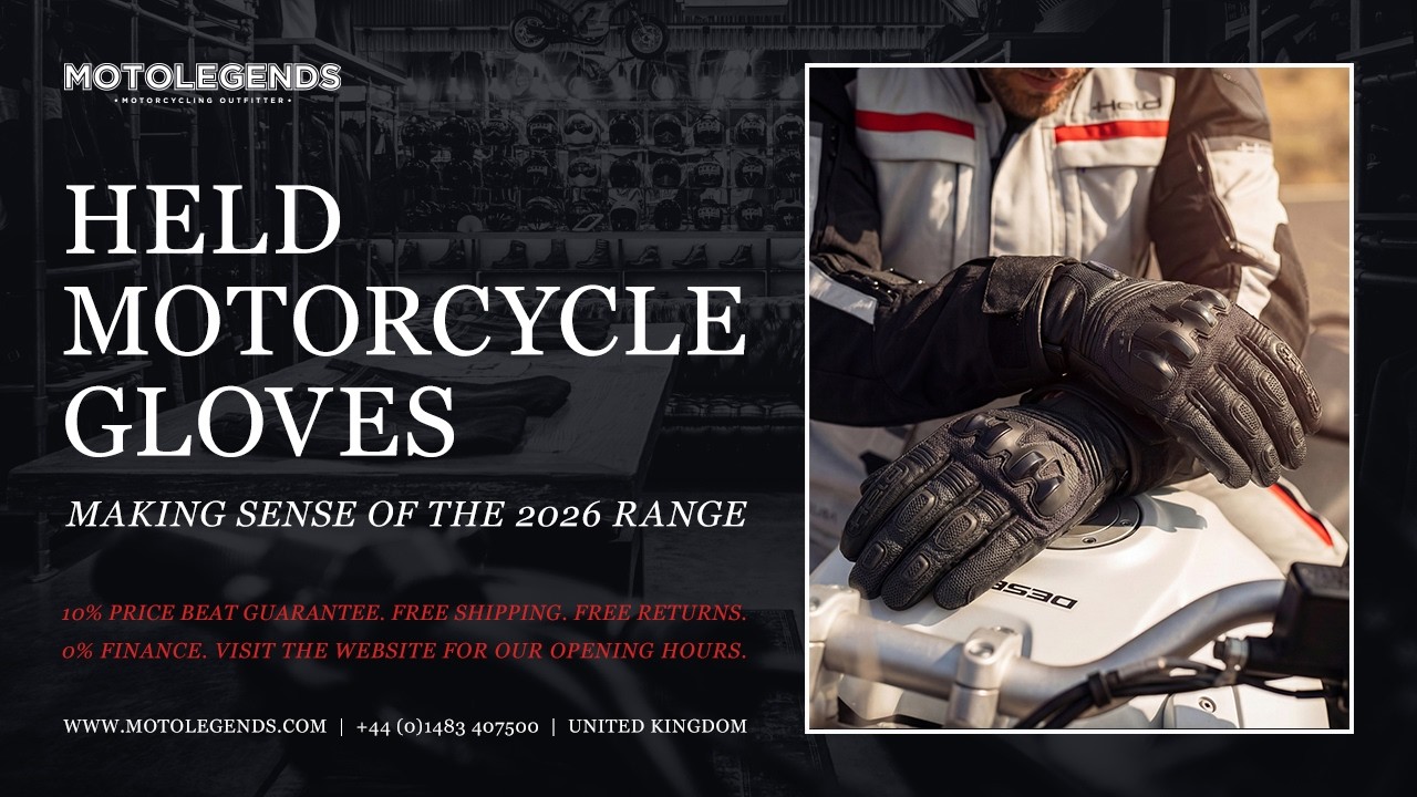 Held motorcycle gloves. Making sense of the 2026 range