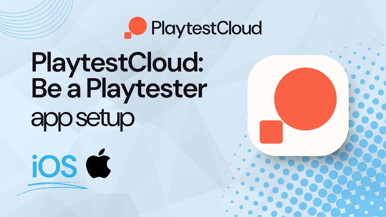 PlaytestCloud iOS app setup tutorial