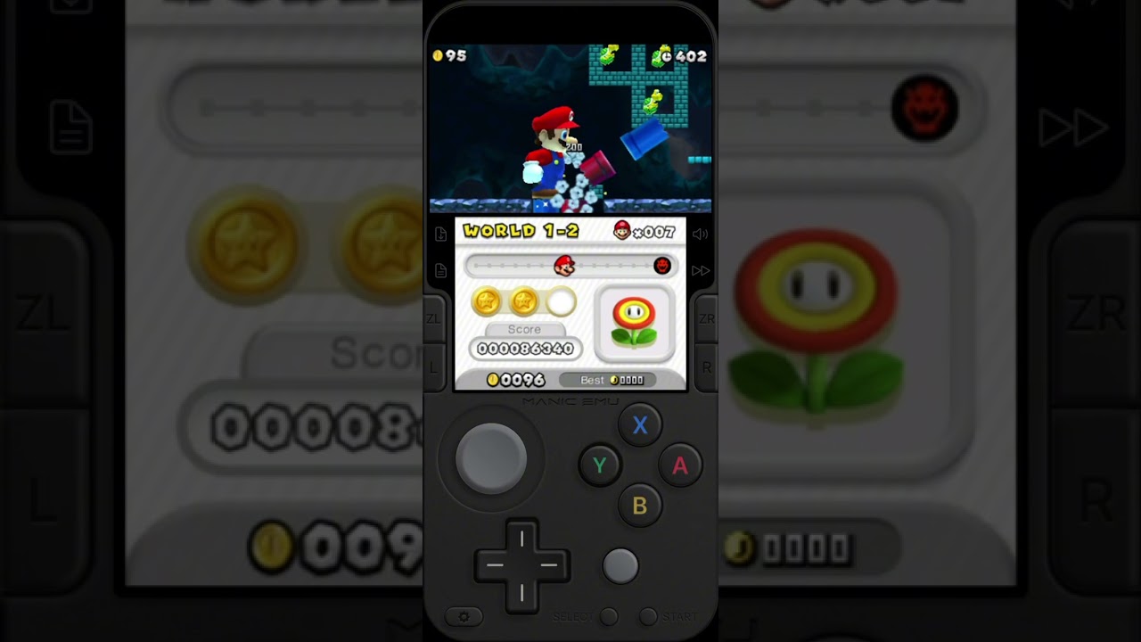 New Super Mario Bros 2: Gold Edition (Test On Manic EMU)