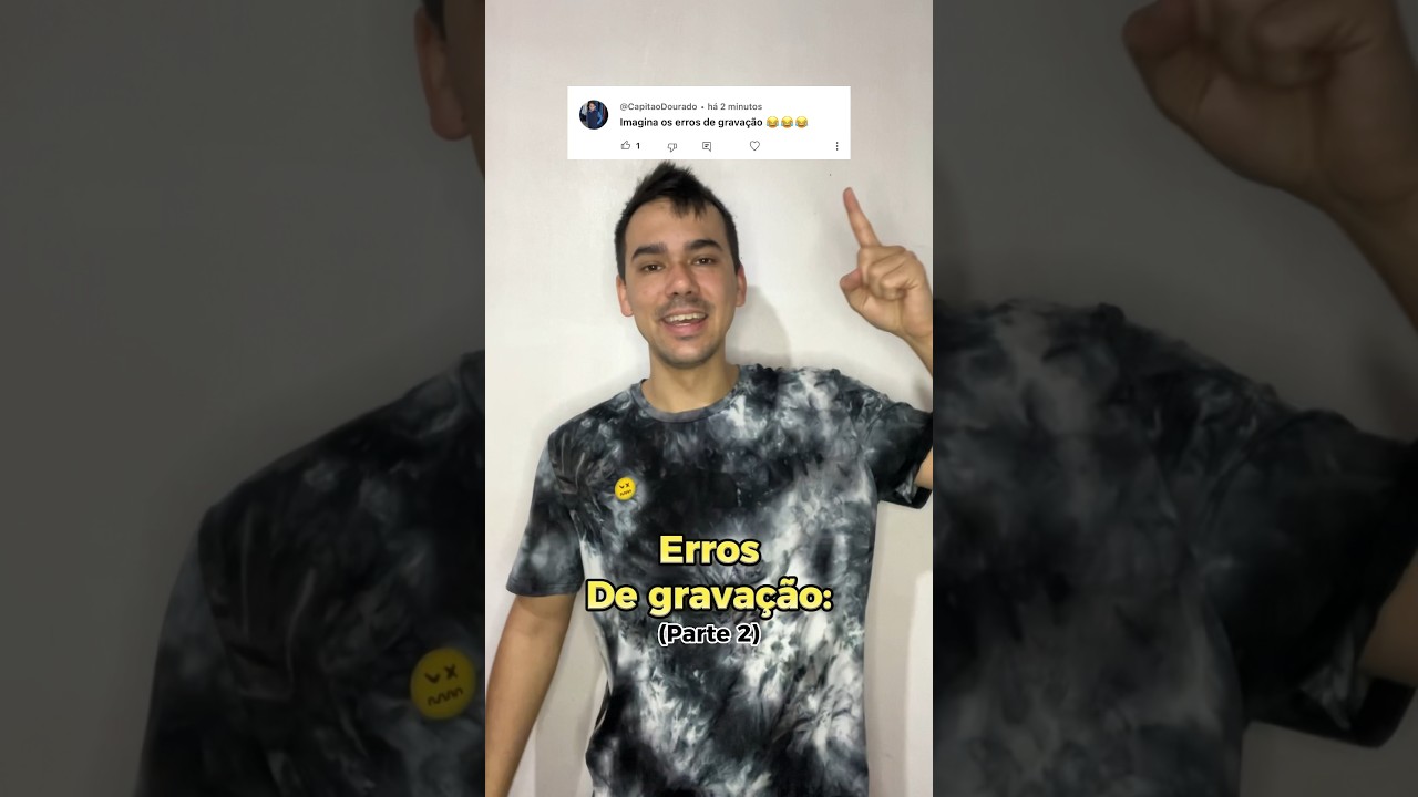 ERROS DE GRAVA&Ccedil;&Atilde;O DO - (@OMateusErd) 😂