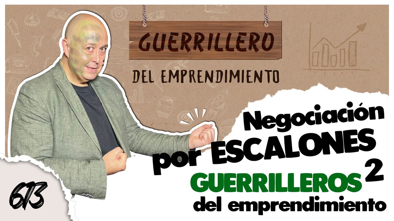Negociación por Escalones 2, capacidad para los GUERRILLEROS del emprendimiento