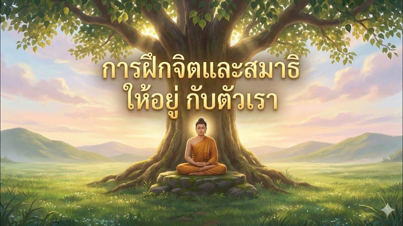 ฝึกจิตและสมาธิให้อยู่กับตัวเอง | วิธีง่าย ๆ ตามคำสอนพระพุทธเจ้า