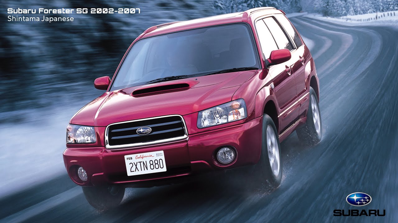 (広告を集め) Subaru Forester SG CM Japan 2002-2007