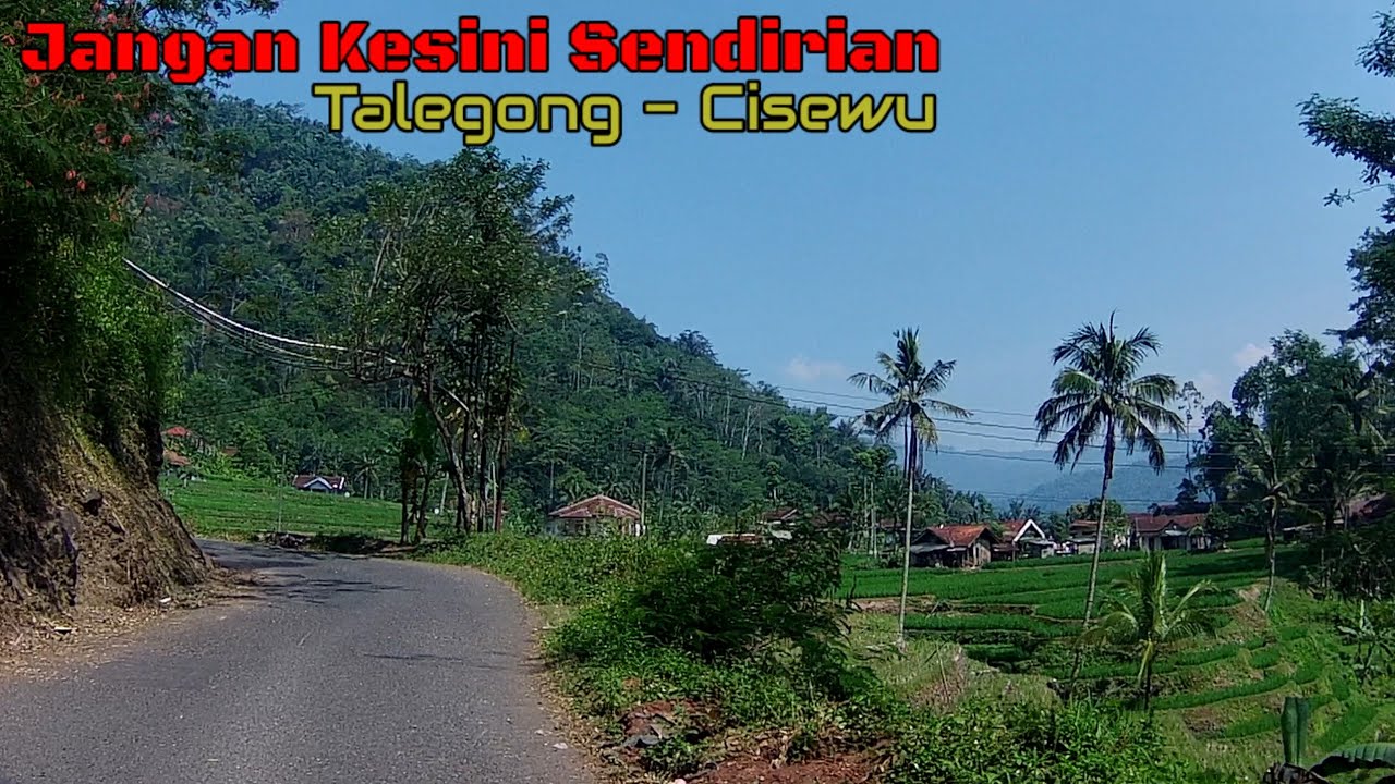 Jalan Paling Ekstrim di Garut Selatan, Talegong Cisewu