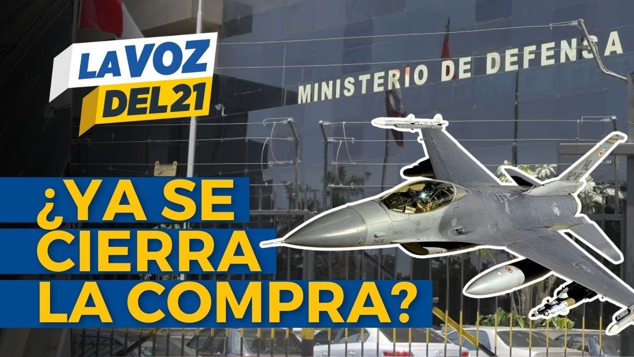 PERÚ COMPRARÍA AVIONES DE TRUMP: Perú se inclina por aviones caza F-16