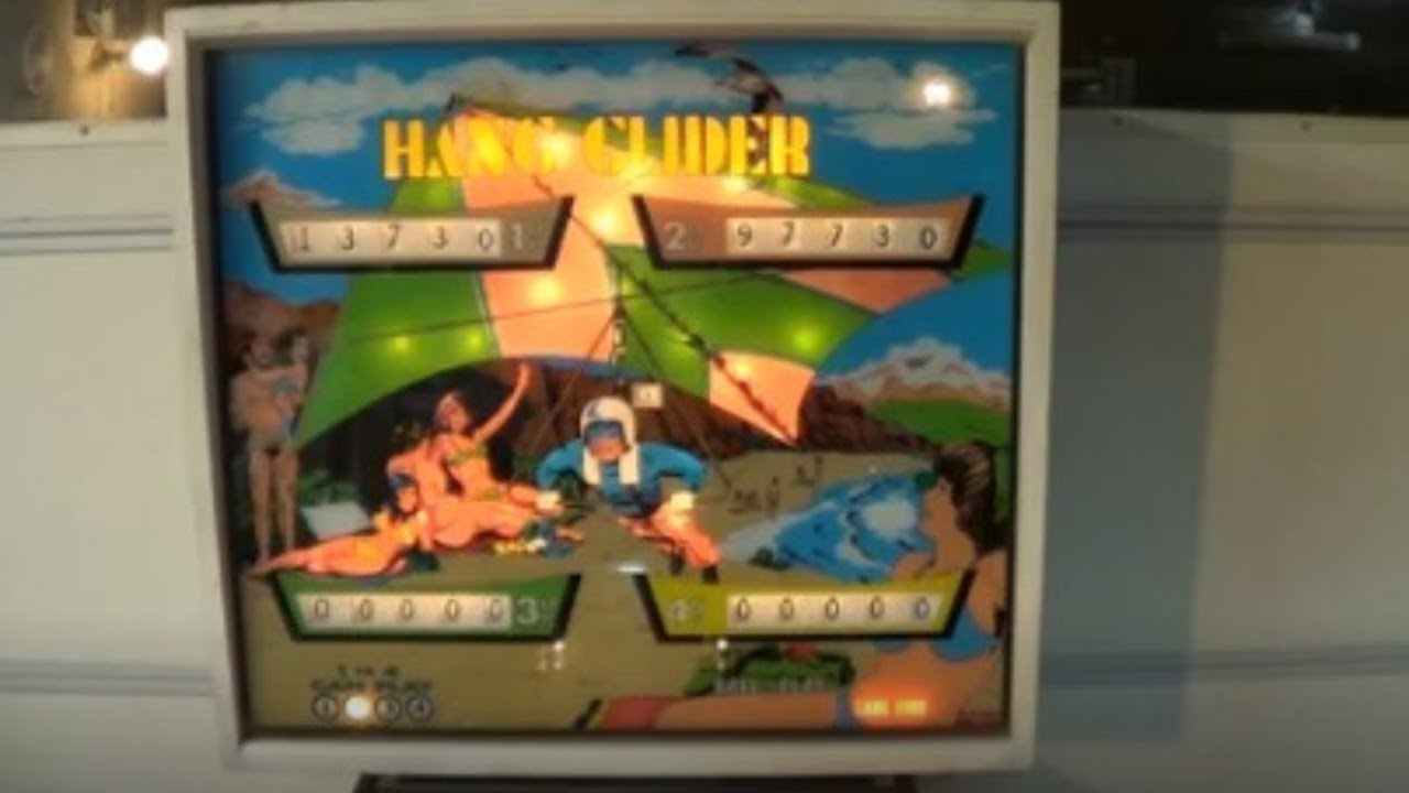 HANG GLIDER PINBALL MACHINE - BY BALLY 1976