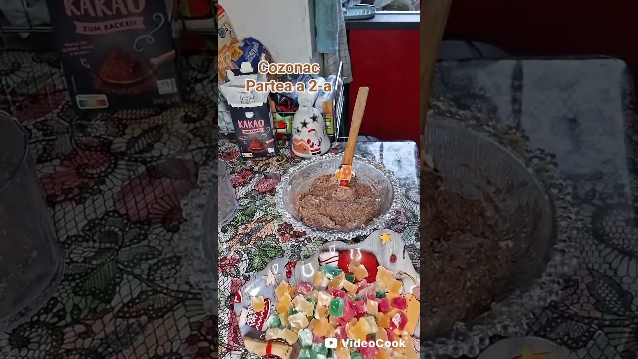Cozonac ca in Ardeal - cu nuca si cu rahat- 