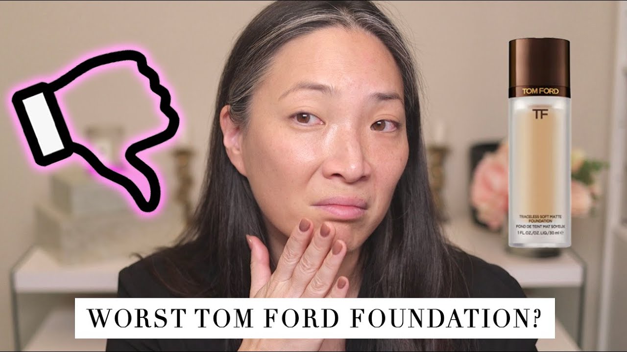 TOM FORD - NEW Traceless Soft Matte Foundation Wear Test and Review