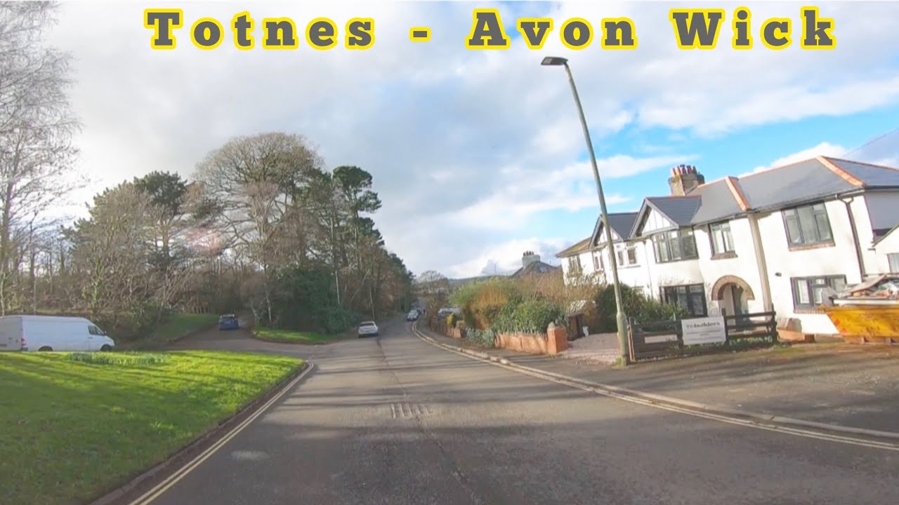 Drive with us 11/02/24 Totnes - Follaton - Blue Post - Avon Wick rural South Devon England UK GoPro