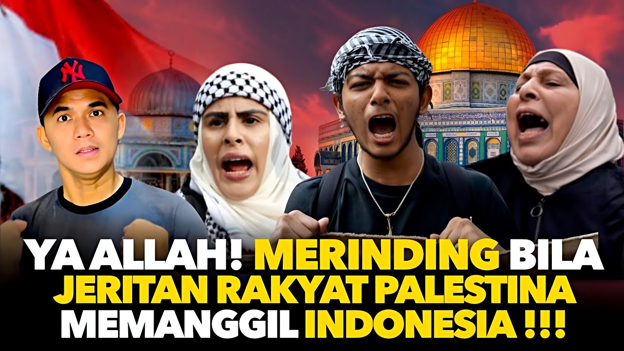 YA ALLAH ! MERINDING Bila Dengar Jeritan Rakyat PALESTINA Memanggil INDONESIA !!