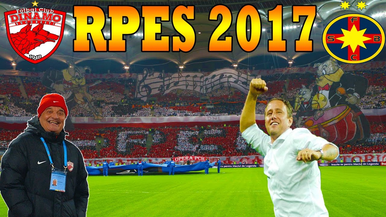 Debut Fenomenal cu Rivalii de Moarte- Eternul Derby Dinamo vs Steaua  - Pes 17 Romania