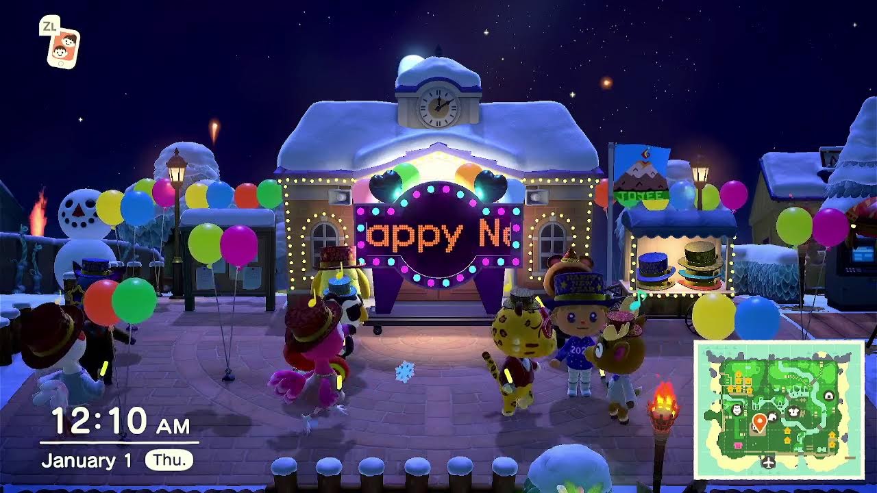 Animal Crossing NH  Happy New year everybody! 2026