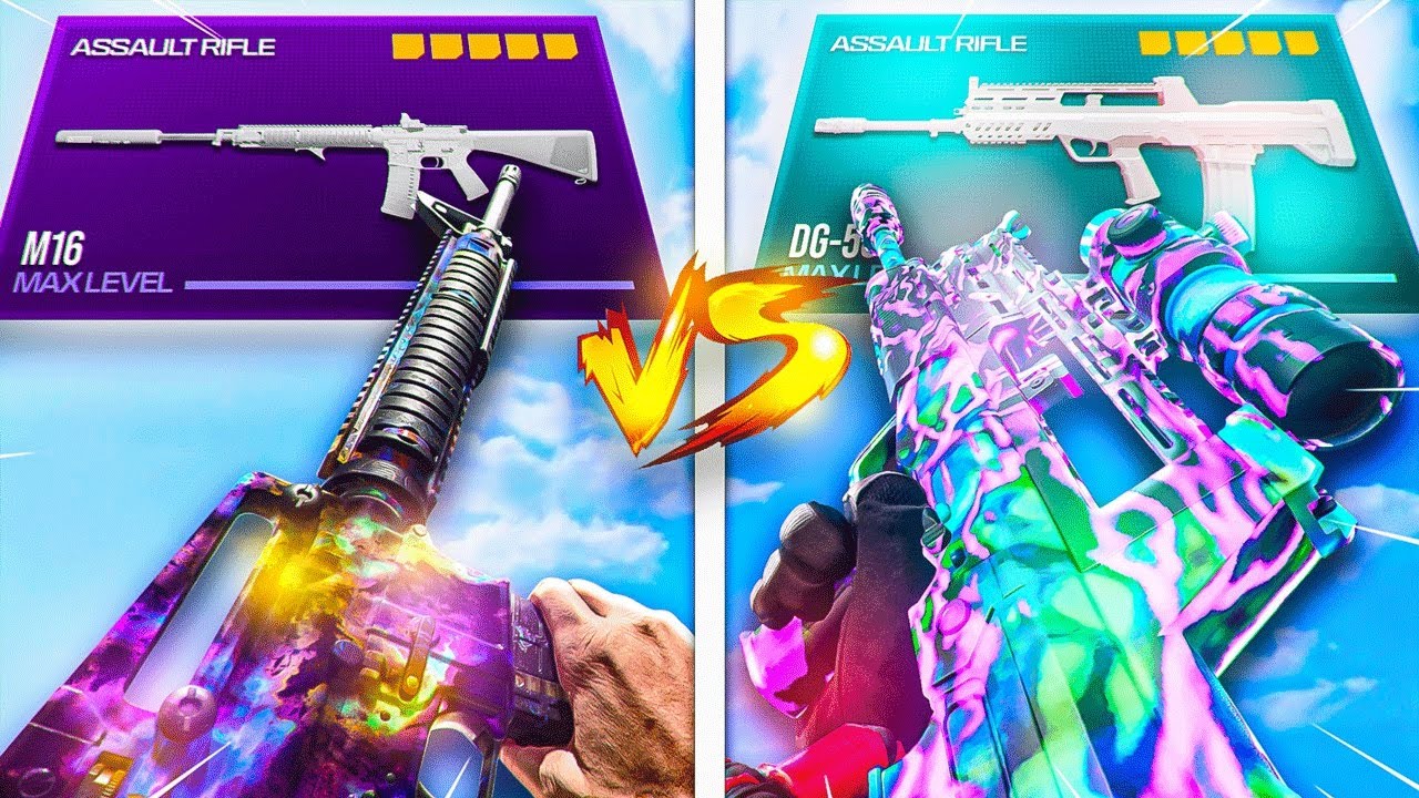 M16 vs DG56 WHICH is THE *BEST BURST* WEAPON?💭 (BATTLE of the BURSTS in MW3!)