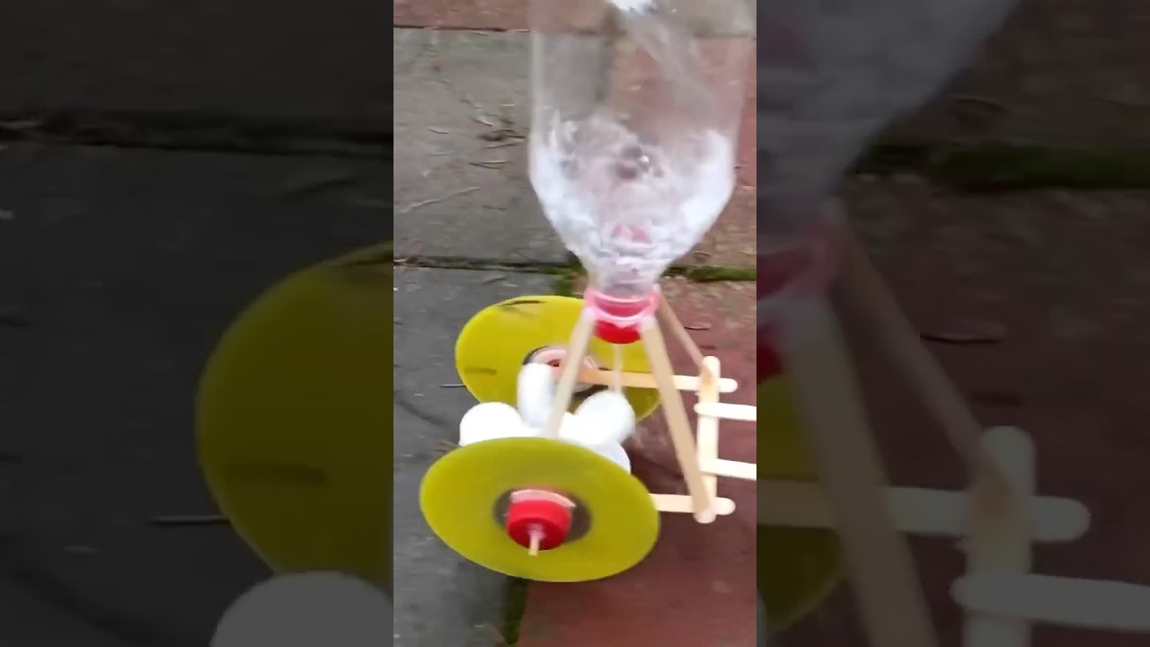 Real Working Water Powered Car #tech #diy #shorts