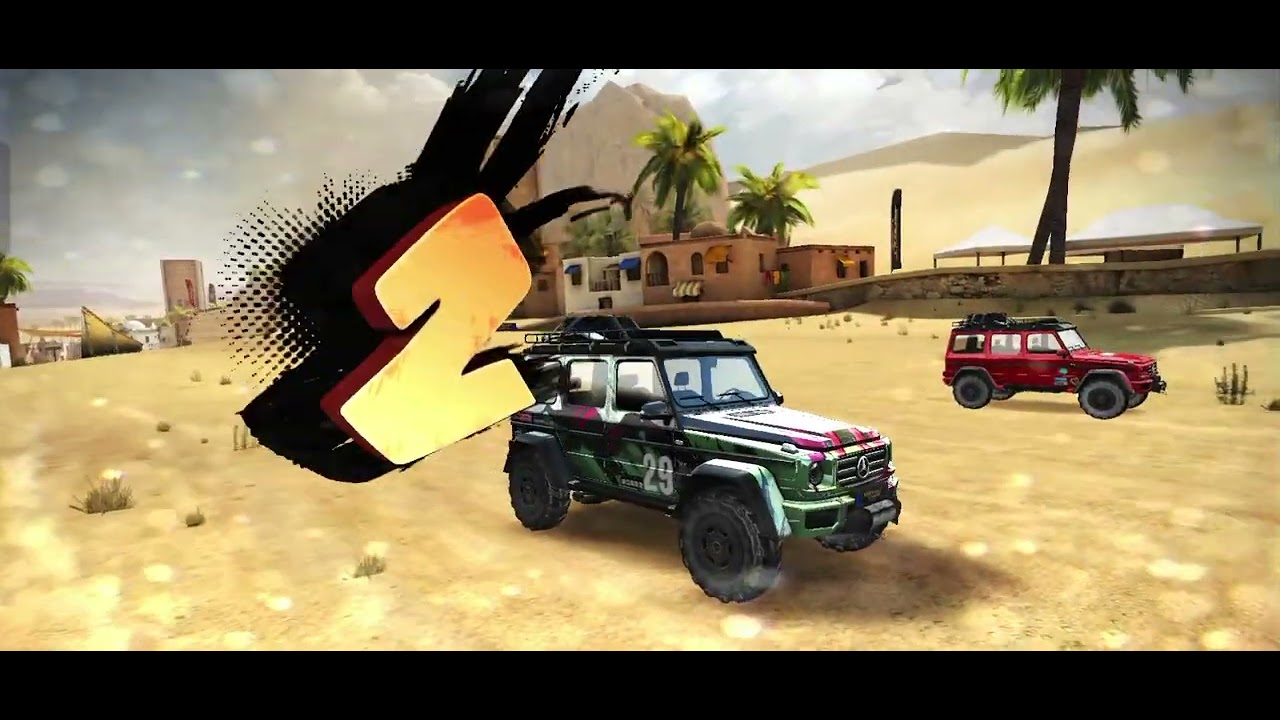 Asphalt xtreme racing game mastery mission mercedes benz G500 4*4(2) part 2 and 3