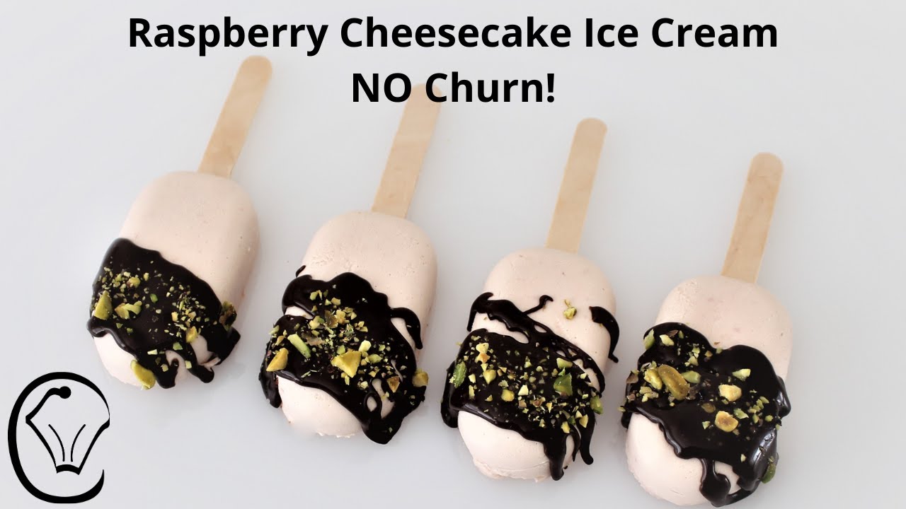 Мороженое с малиновым чизкейком и шоколадом и фисташками БЕЗ ЧЕРН - БЕЗ ЯИЧНИК