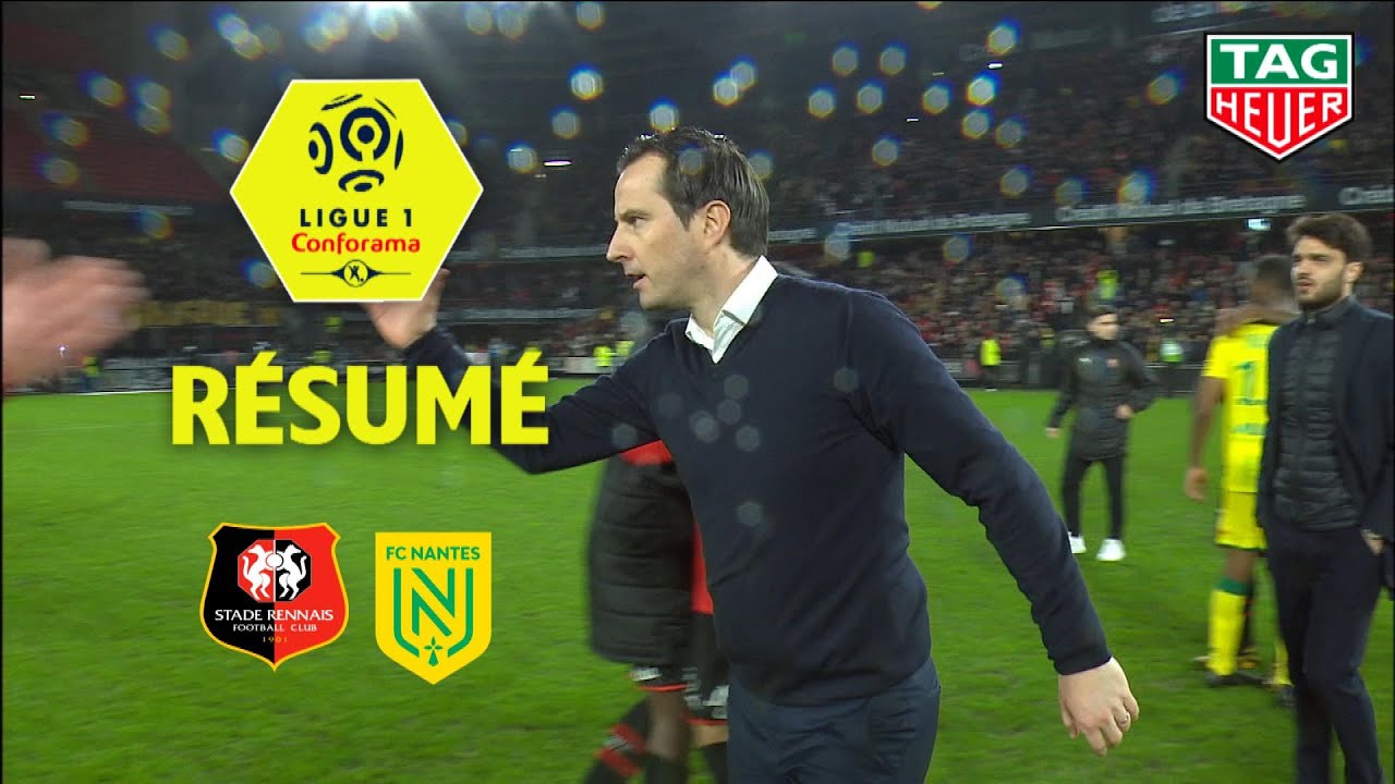 Stade Rennais FC - FC Nantes ( 3-2 ) - R&eacute;sum&eacute; - (SRFC - FCN) / 2019-20