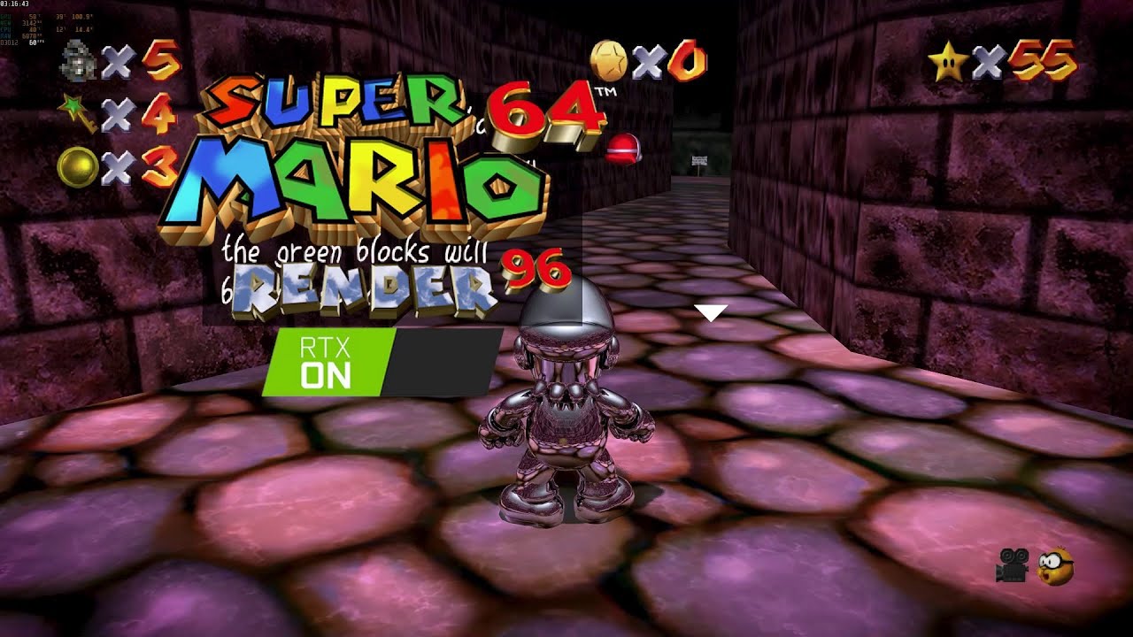 Super Mario 64  Metal Cap Switch  Secret Star