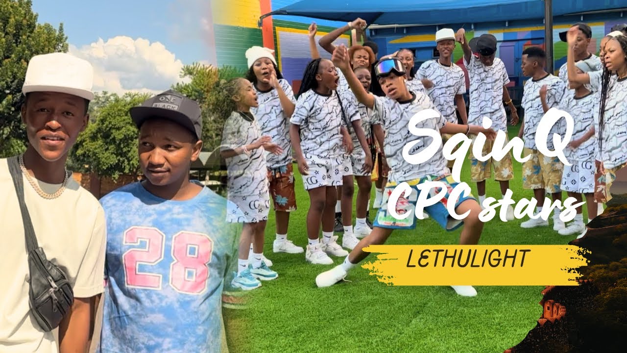 Sqiniseko Sqin Q dancing with CPC stars.🕺🏽