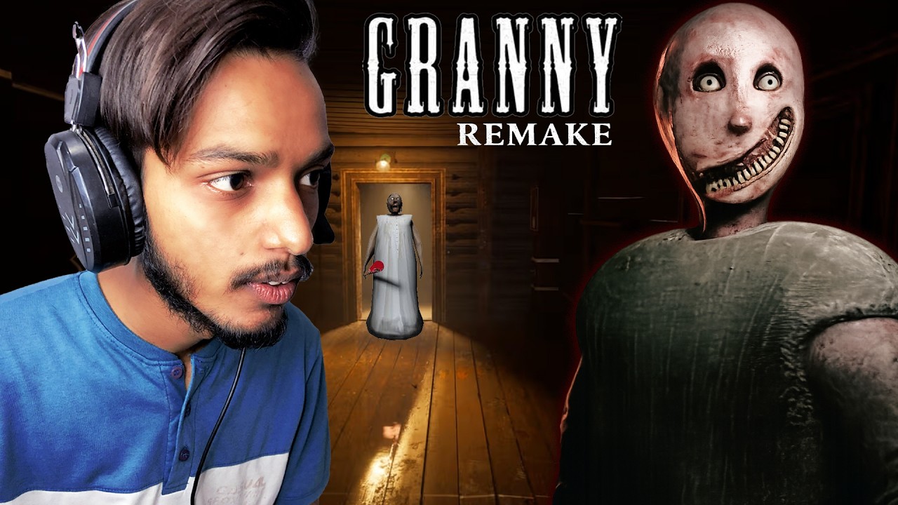 I Finally Escaped Granny Remake House Through The Door! 😱 Scary Gameplay