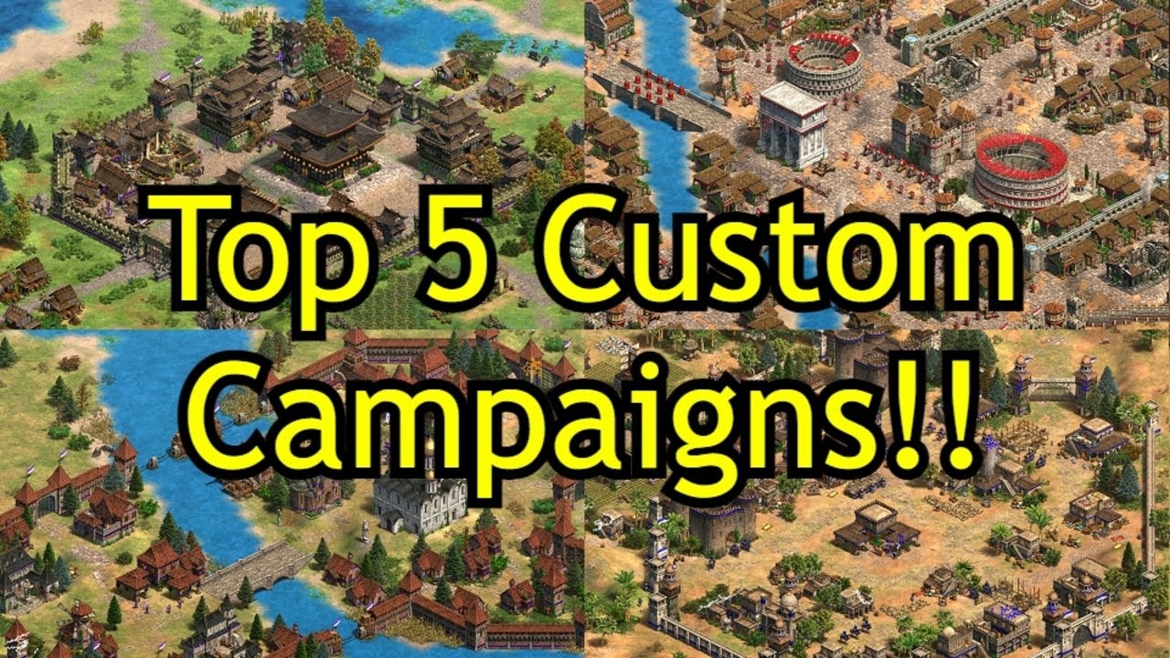 Top 5 Custom Campaigns in AoE2: DE (1000th video special!)