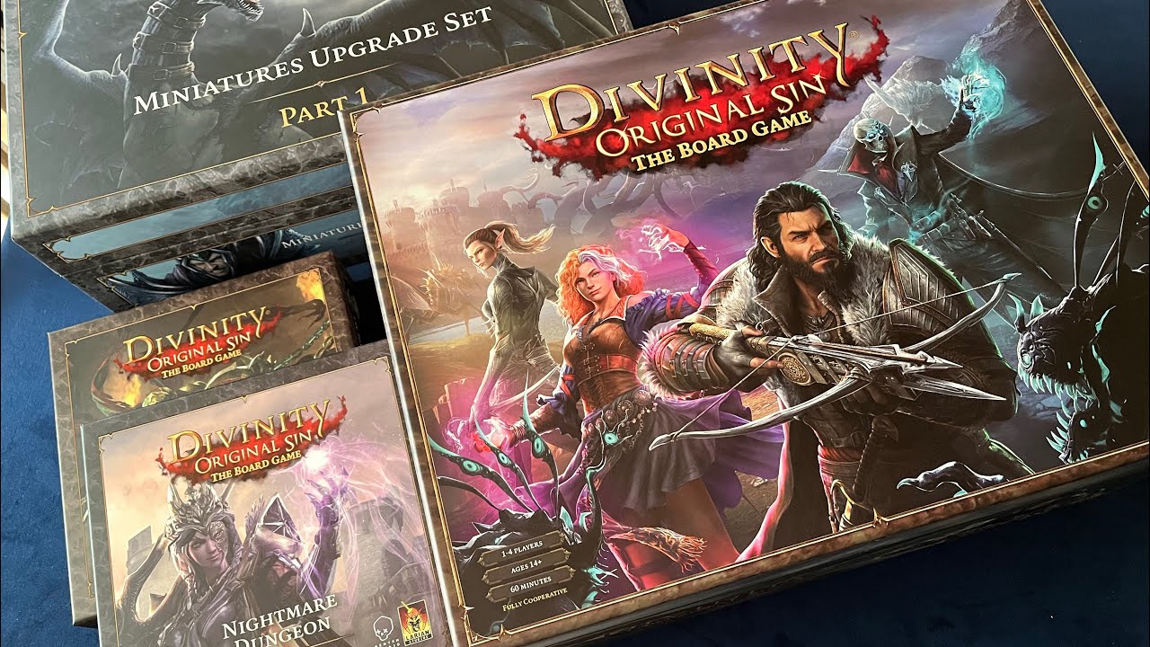 【KS开箱】《神界原罪》官方桌游 拉瑞安出品 不忘初心