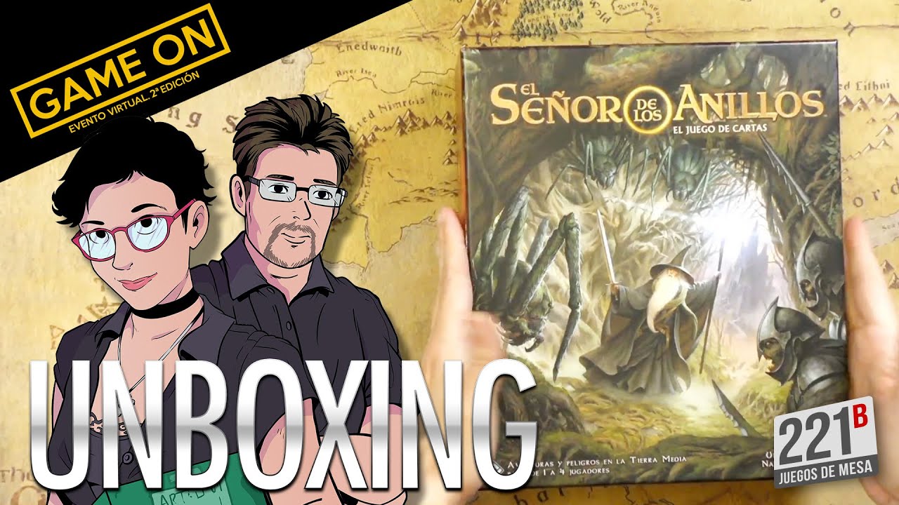 EL SEÑOR DE LOS ANILLOS LCG Edición Revisada | Unboxing