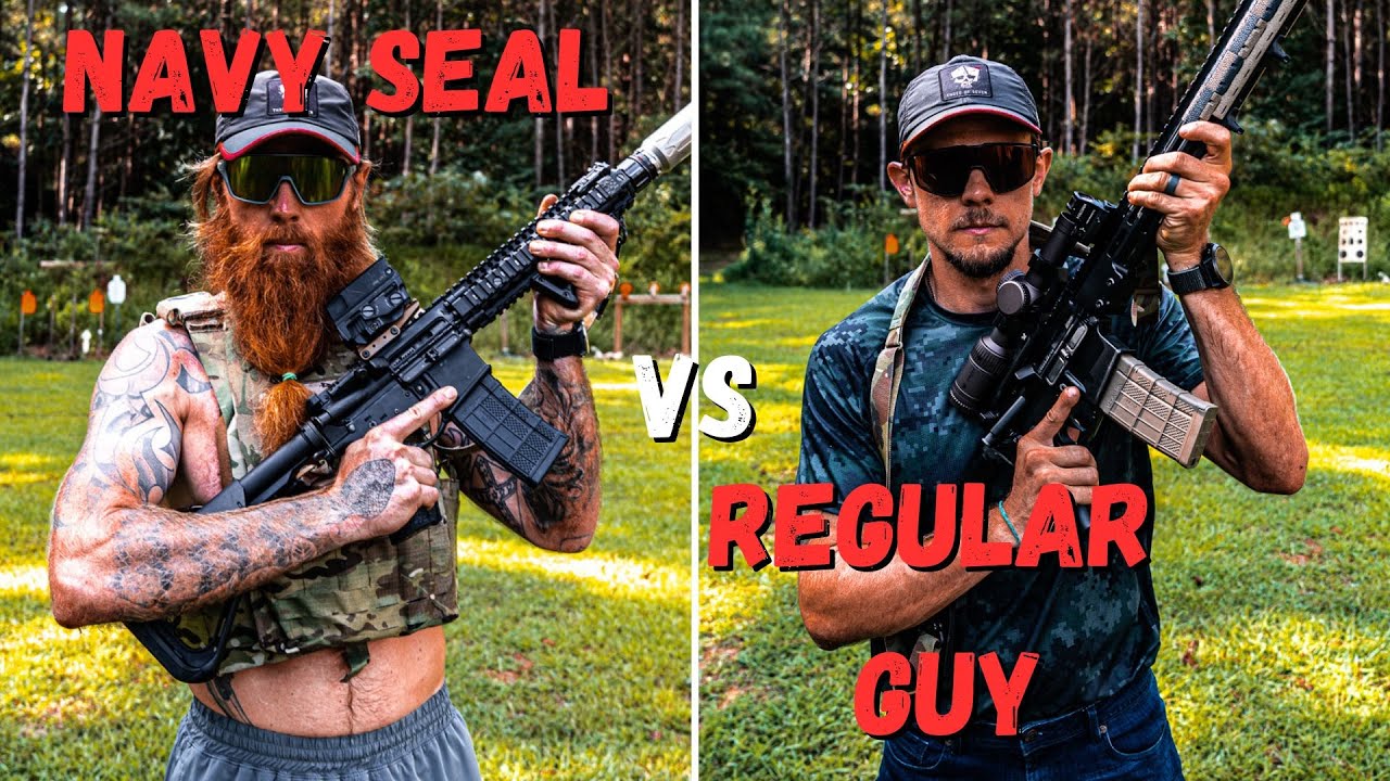 Can A Regular Guy Shoot Better Than A Navy SEAL? | Rifle Edition
