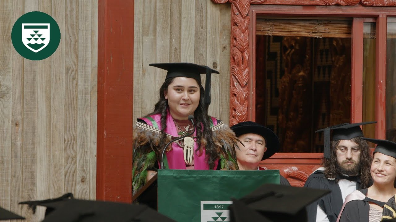 Graduate Speaker, Ari Thomson-Lawrence, Ceremony 4, Te Hui Whakapūmau—Friday 12 December, 9.30 am