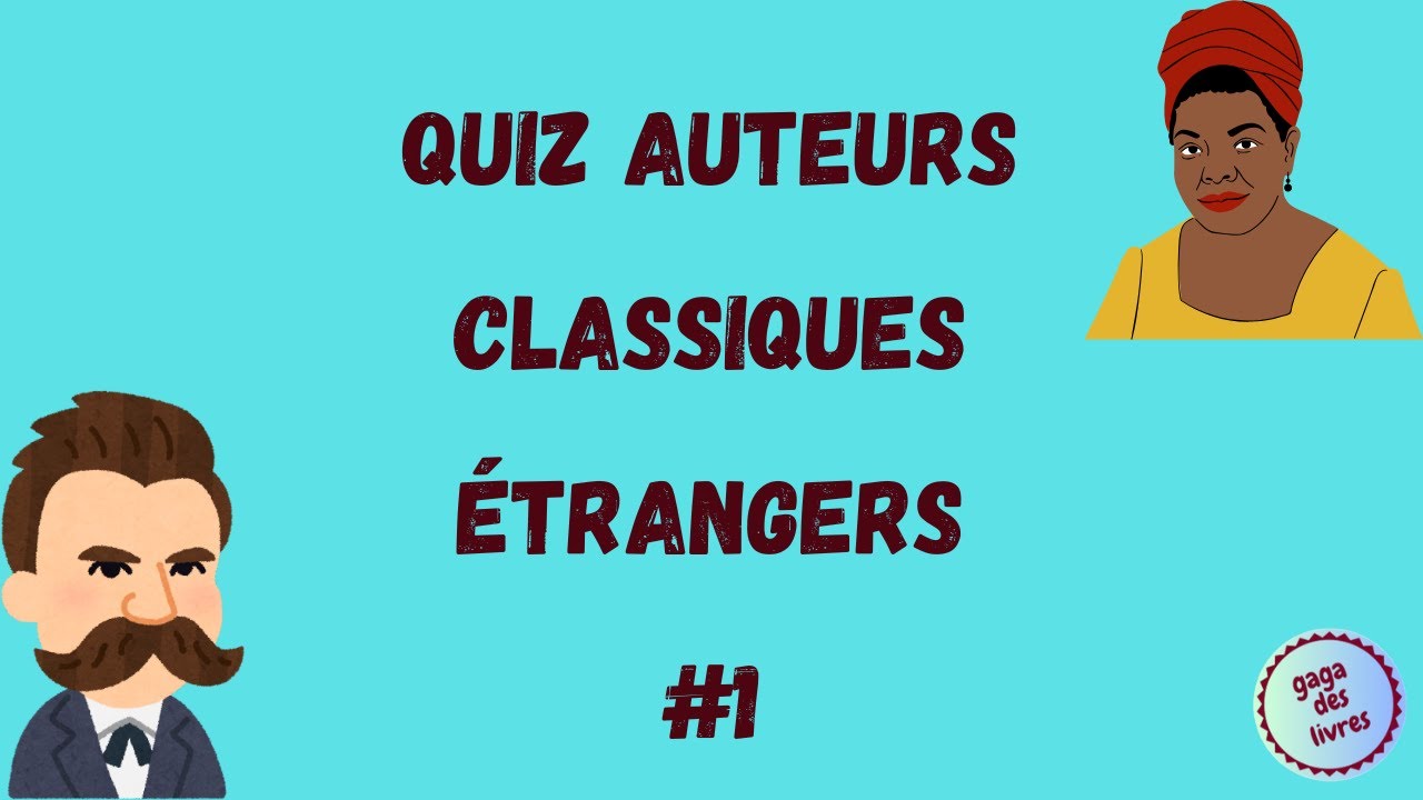 QUIZ AUTEURS ÉTRANGERS #1