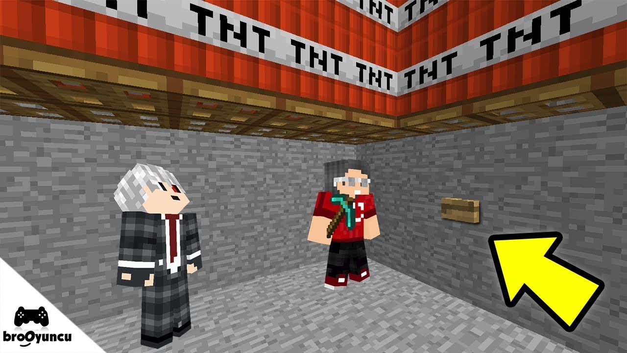 MİNECRAFT GİZLİ BUTONLARI BULMACA