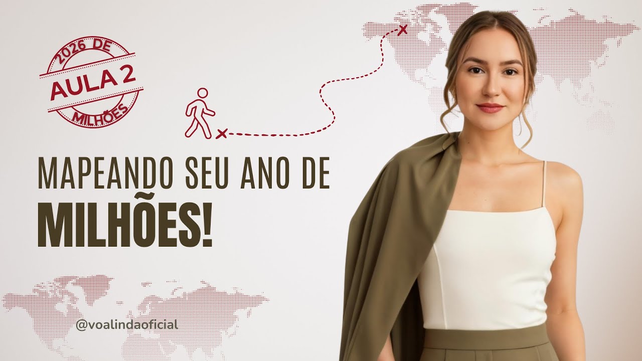 🤫🤩 Para um ANO de MILHÕES, você precisa MAPEAR ISSO! @voalindaoficial 