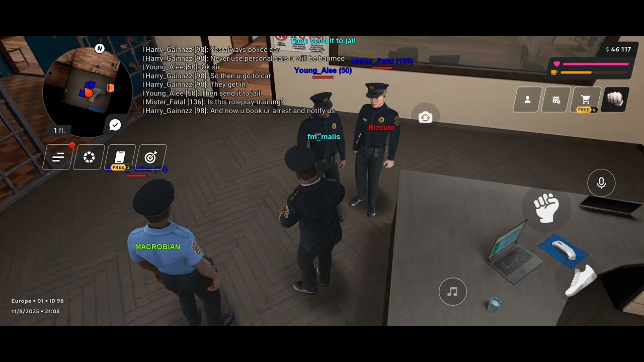 Vibe City Police Training 🚓🚨 | Become a Certified Officer in [#vibecity] #HARRYGAINNZ] #gta #police 