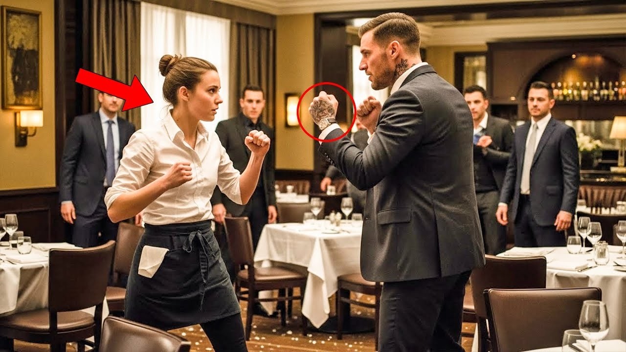Arrogant Mafia Boss Challenged a Waitress — Unaware She Was a Ruthless Boxer